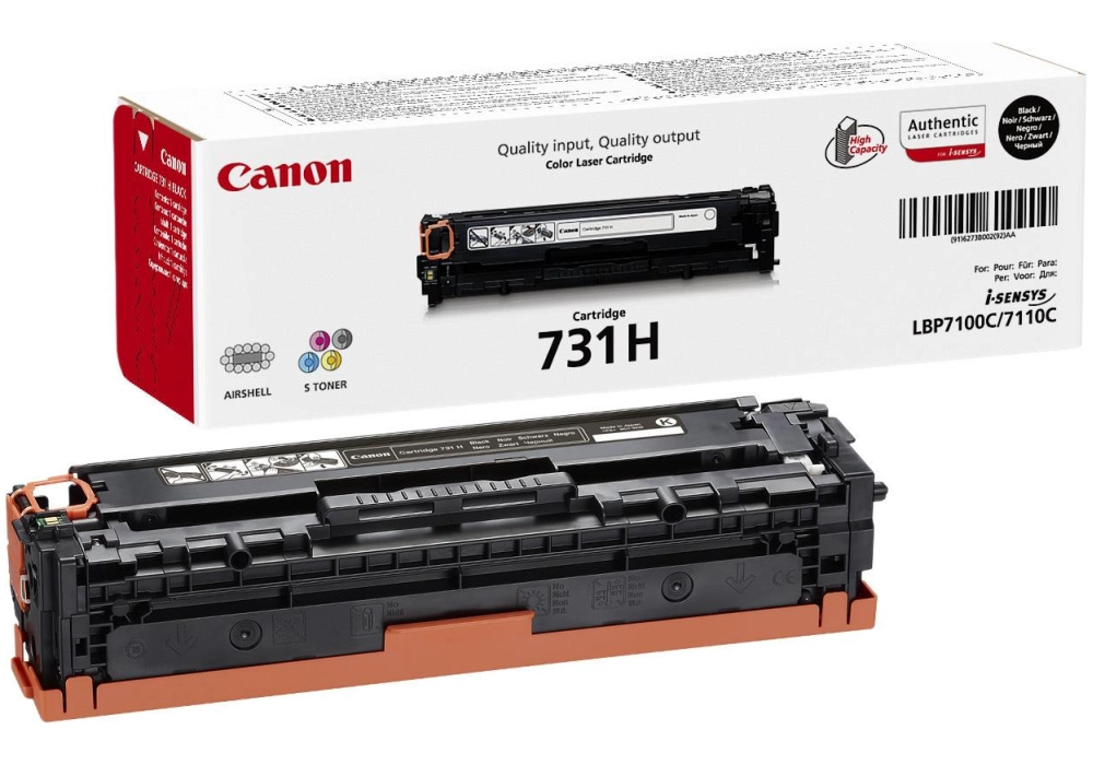 Canon Toner Cartridge - 731H - Black