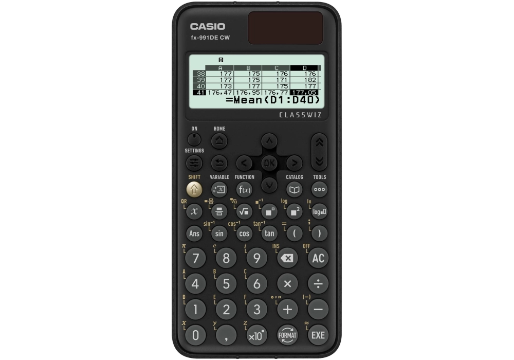 Casio Calculatrice graphique CS-FX-991DE CW