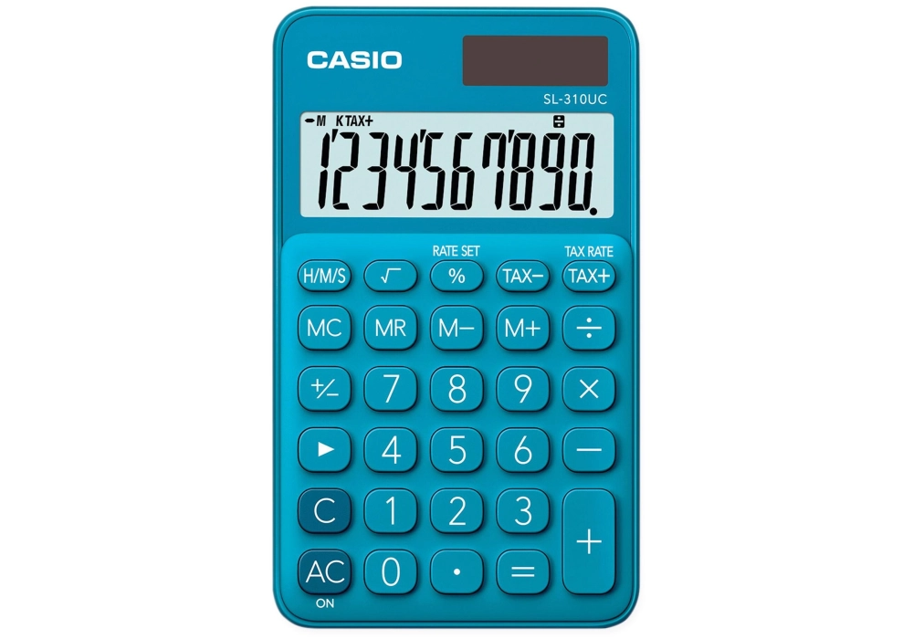 Casio Calculatrice SL-310UC-BU Bleu