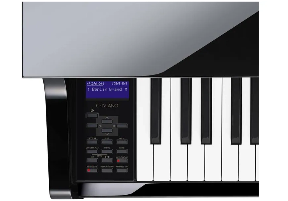 Casio Piano électrique CELVIANO Grand Hybrid GP-510BP noir, poli