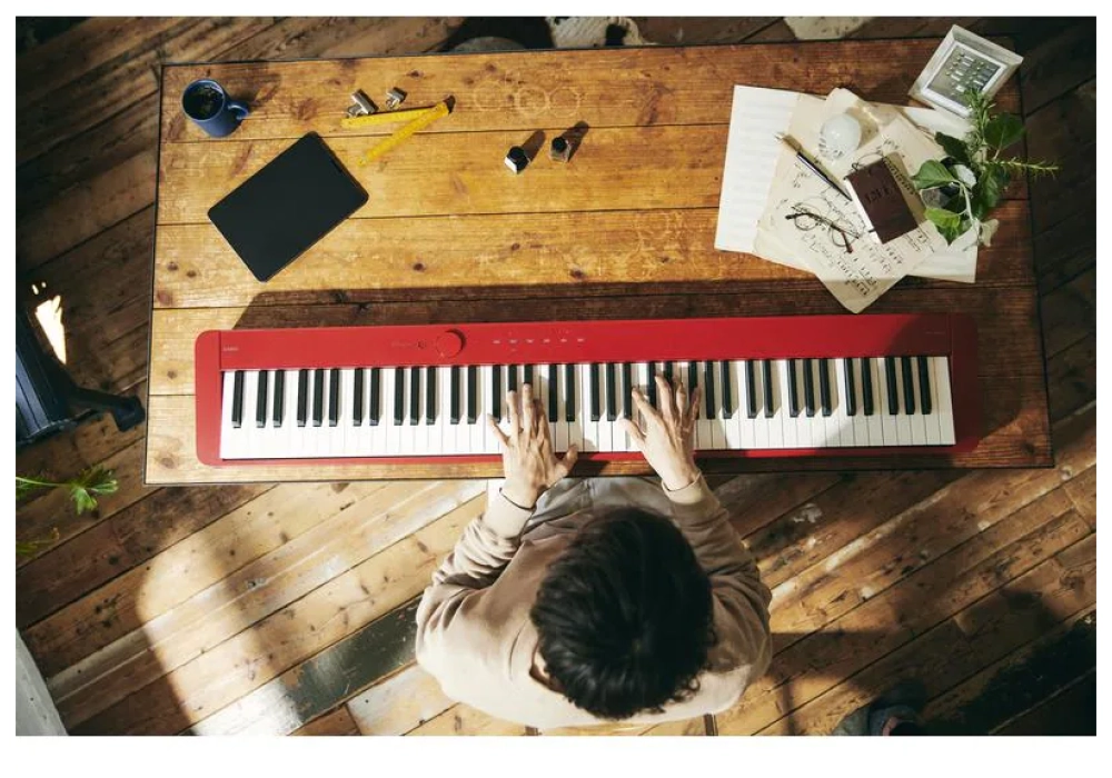 Casio Piano électrique Privia PX-S1100 Rouge