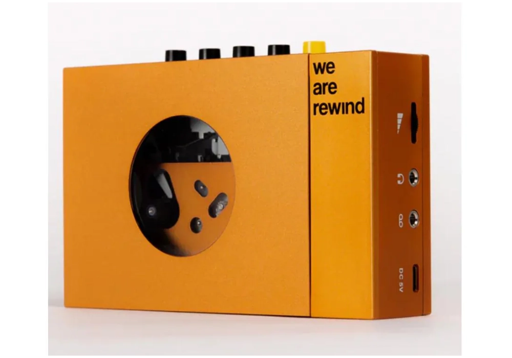 CE Lecteur de cassettes portable we are rewind Orange