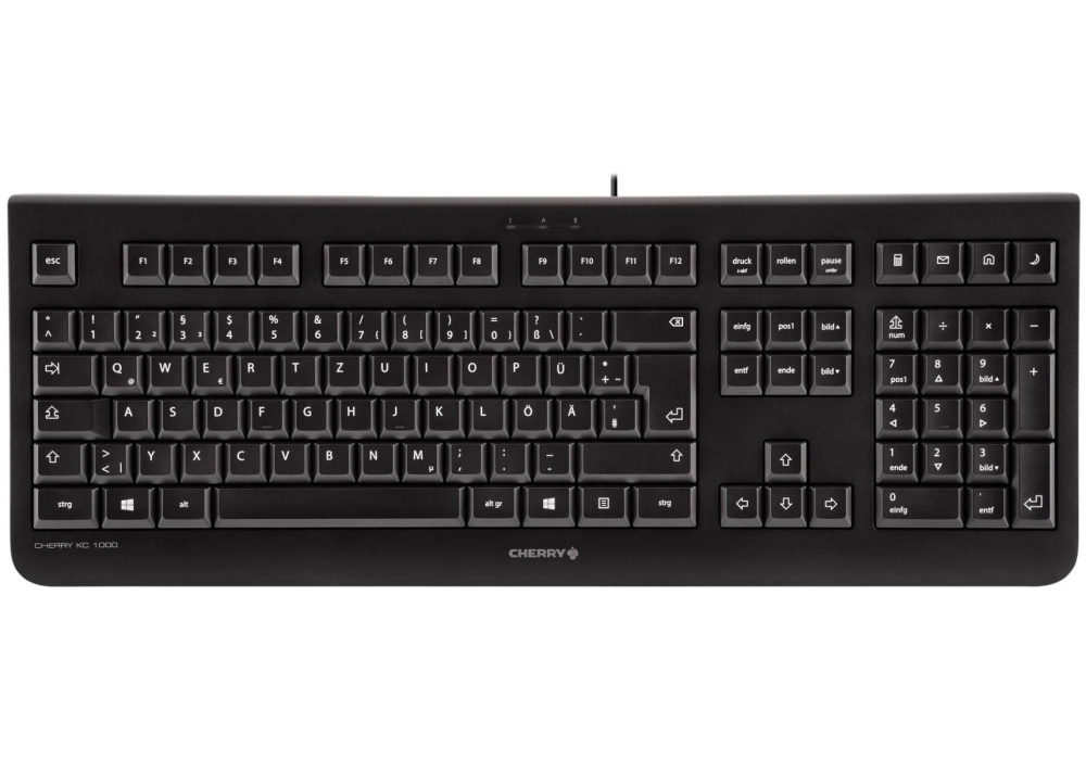 Cherry Clavier KC 1000 Noir (ES)