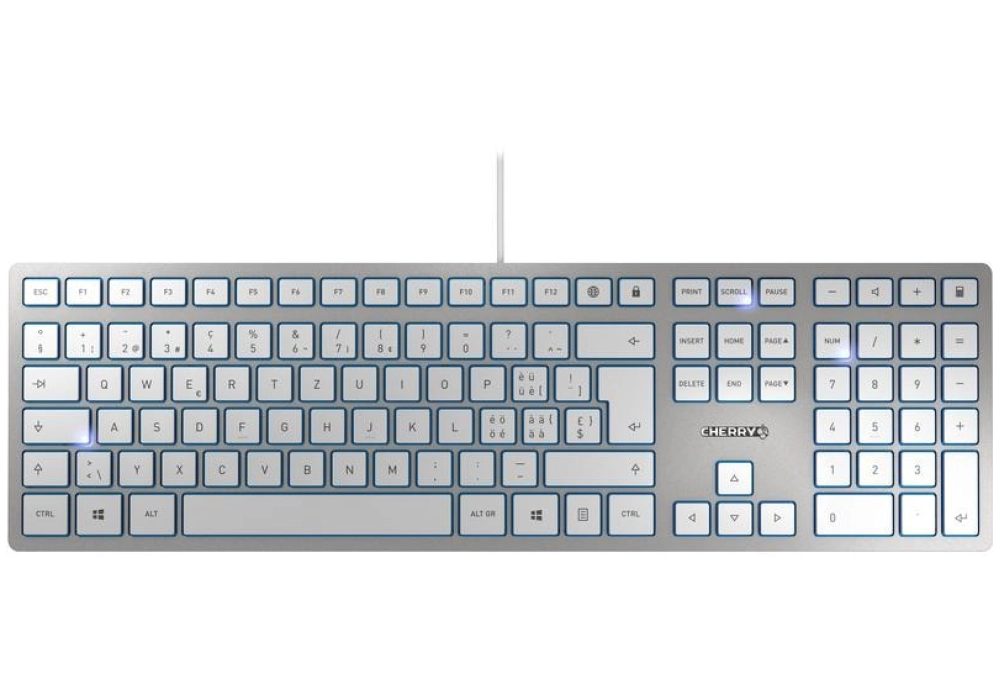 Cherry KC 6000 Slim (Argent) - CH