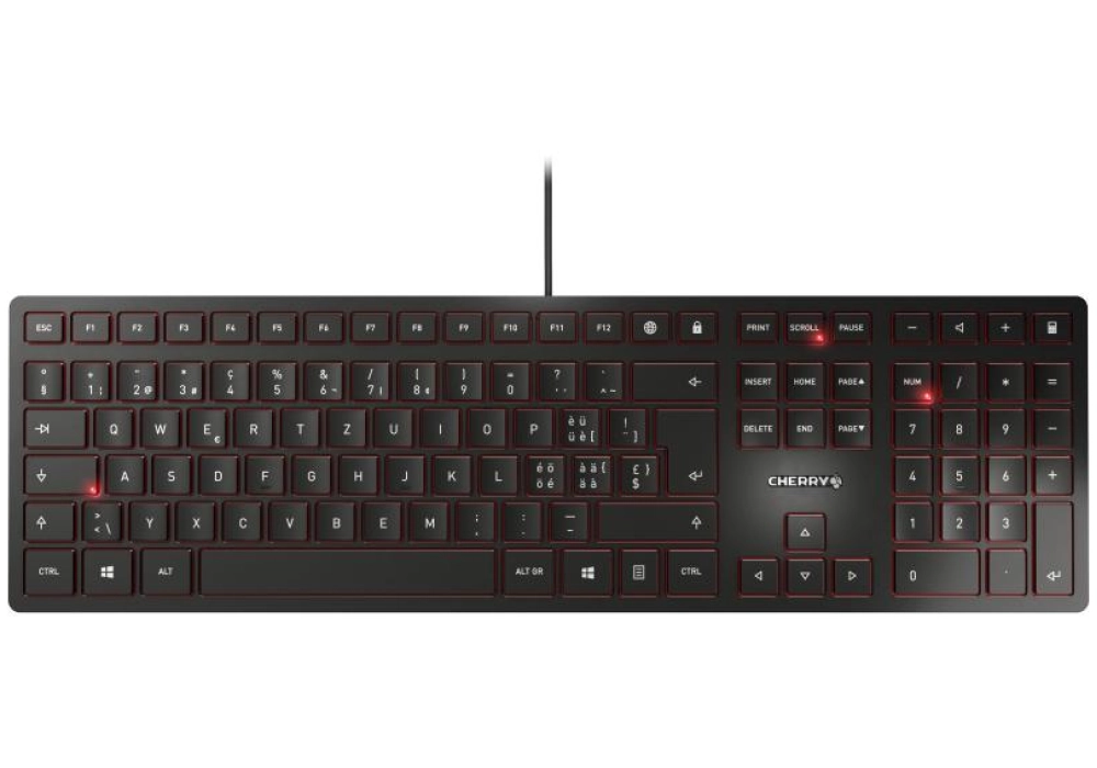 Cherry KC 6000 Slim (Noir) - CH