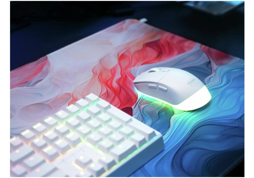 Cherry Souris de gaming XTRFY M50 Wireless Blanc