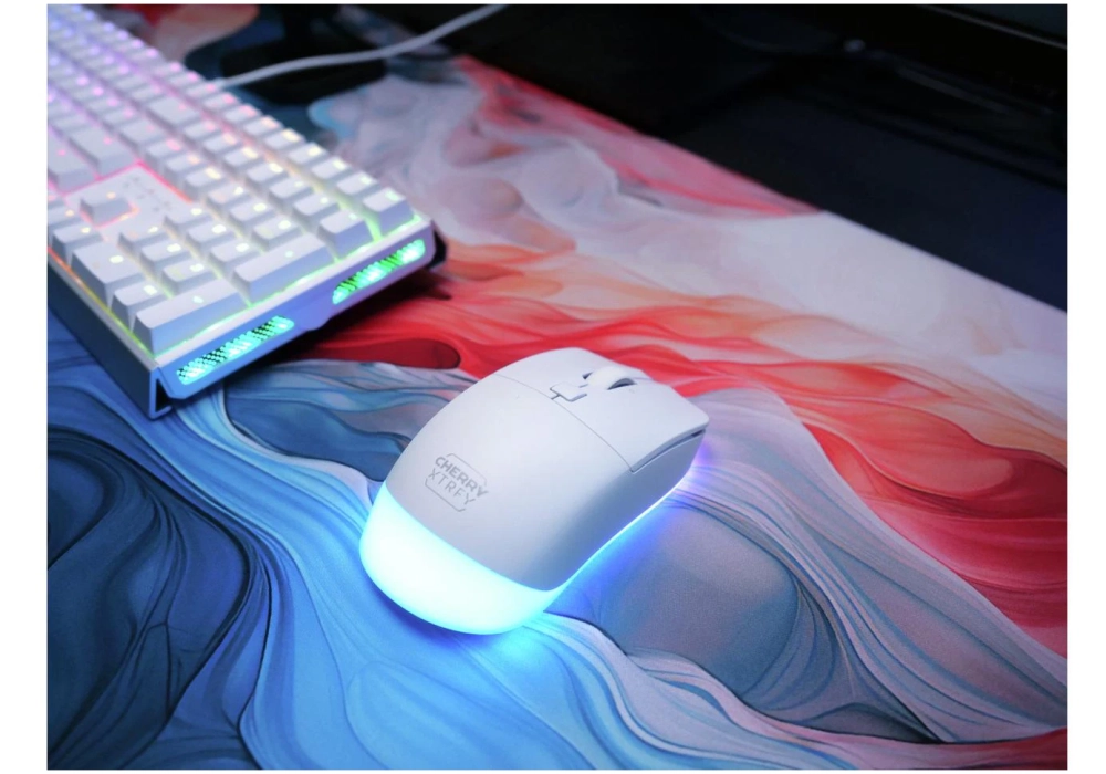 Cherry Souris de gaming XTRFY M50 Wireless Blanc