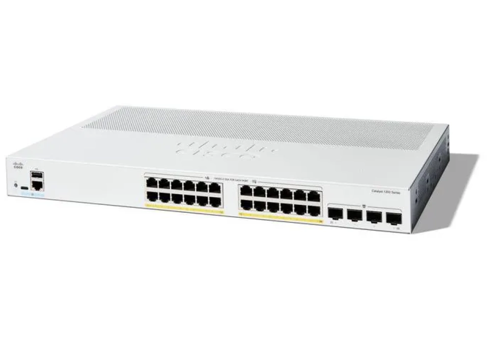 Cisco PoE+ Switch Catalyst C1200-24FP-4G 28 ports