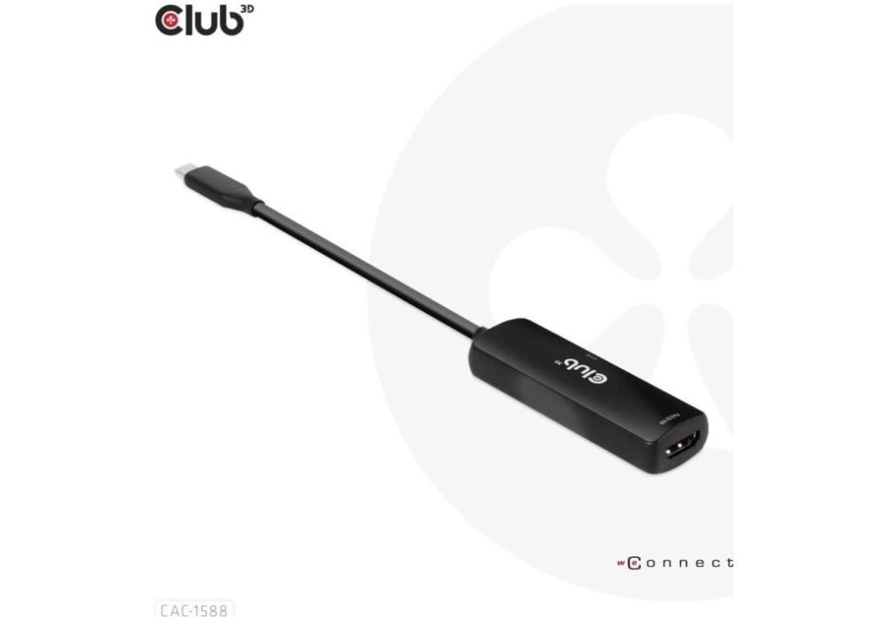 Club 3D Adaptateur CAC-1588 USB type C - HDMI