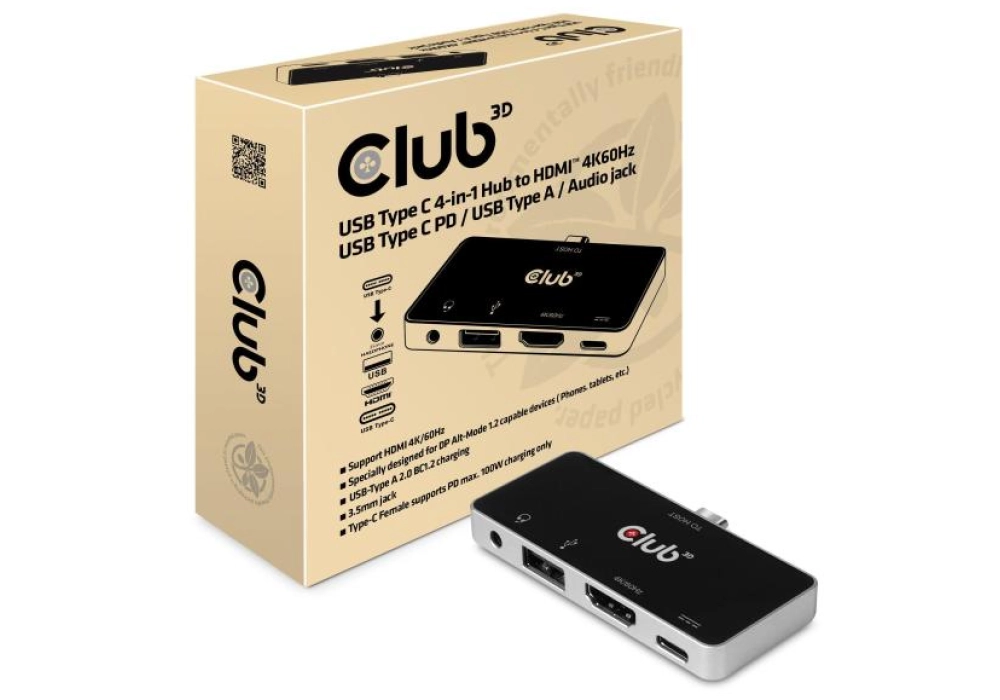 Club 3D Station d'accueil CSV-1591