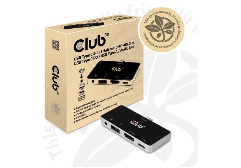 Club 3D Station d'accueil CSV-1591