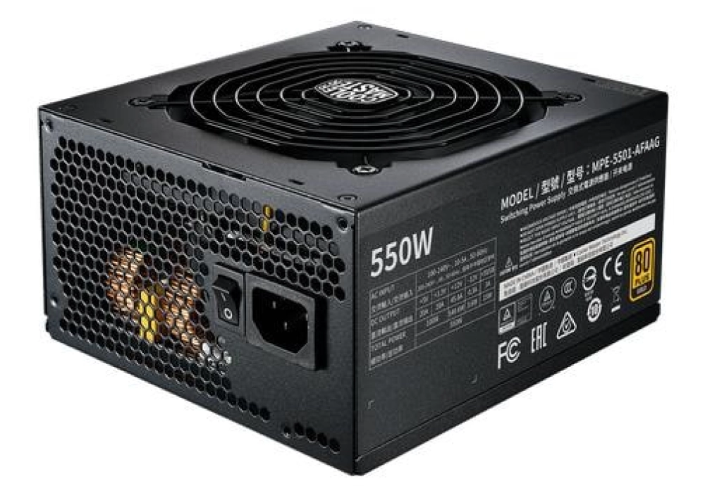 CoolerMaster MWE Gold V2 - 550 W