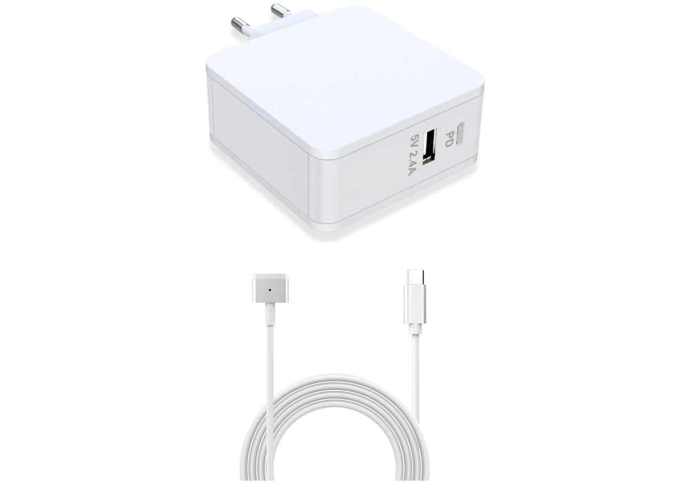 CoreParts MacBook 60W Power Adapter MagSafe 2