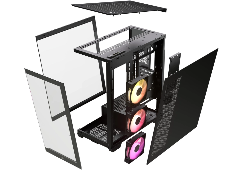 Corsair 3500X RGB TG +  iCue Link (Noir)