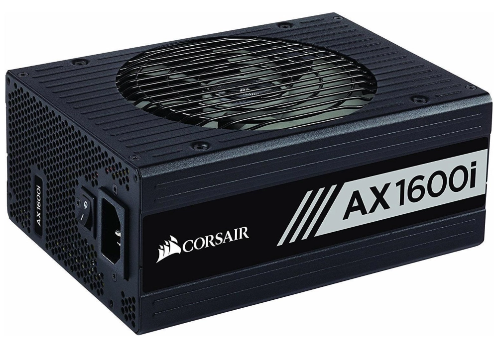 Corsair AX1600i iCUE 1600 W avec câble