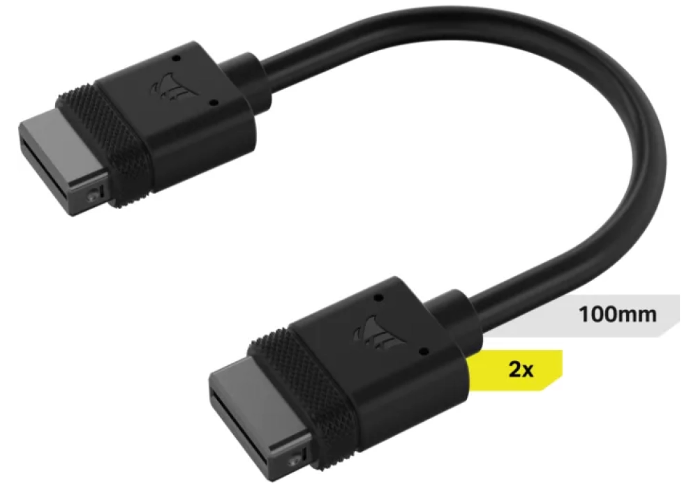 Corsair Câble iCUE LINK, droit, 100mm