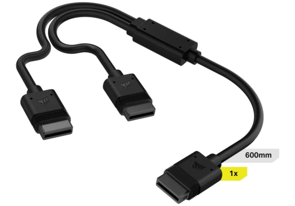 Corsair Câble iCUE LINK, Y-Splitter, 600mm