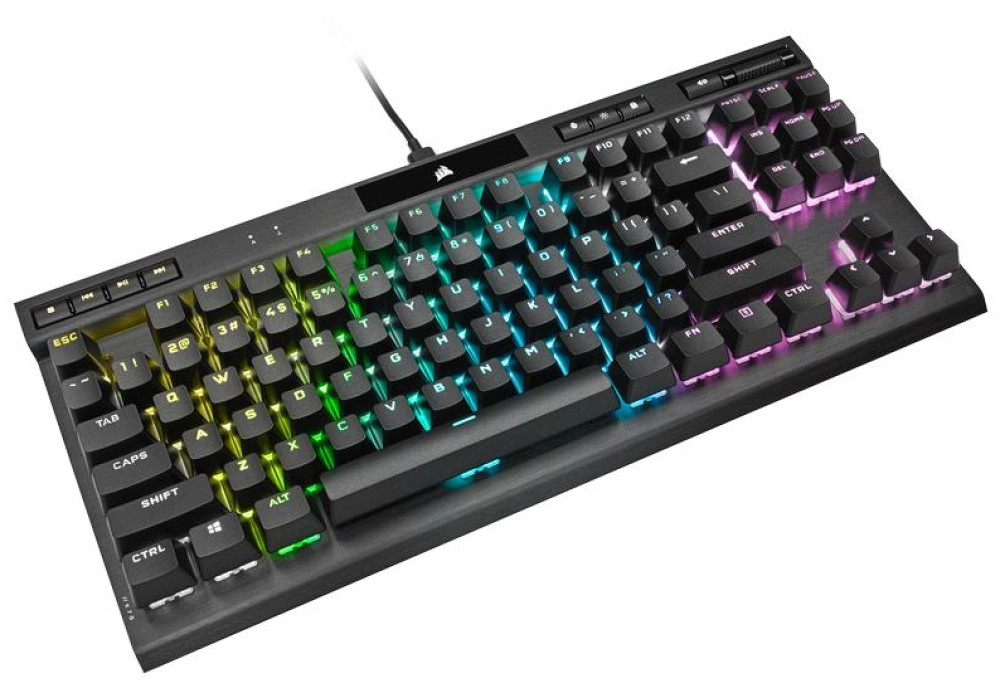 Corsair Gaming K70 RGB TKL CHAMPION SERIES - Cherry MX Speed (CH Layout) 