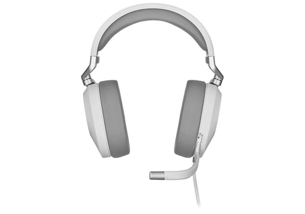 Corsair HS65 SURROUND Wired Gaming Headset (Blanc)