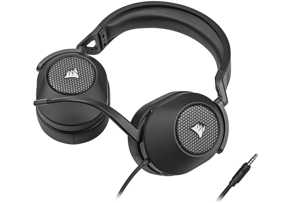 Corsair HS65 SURROUND Wired Gaming Headset (Carbon)