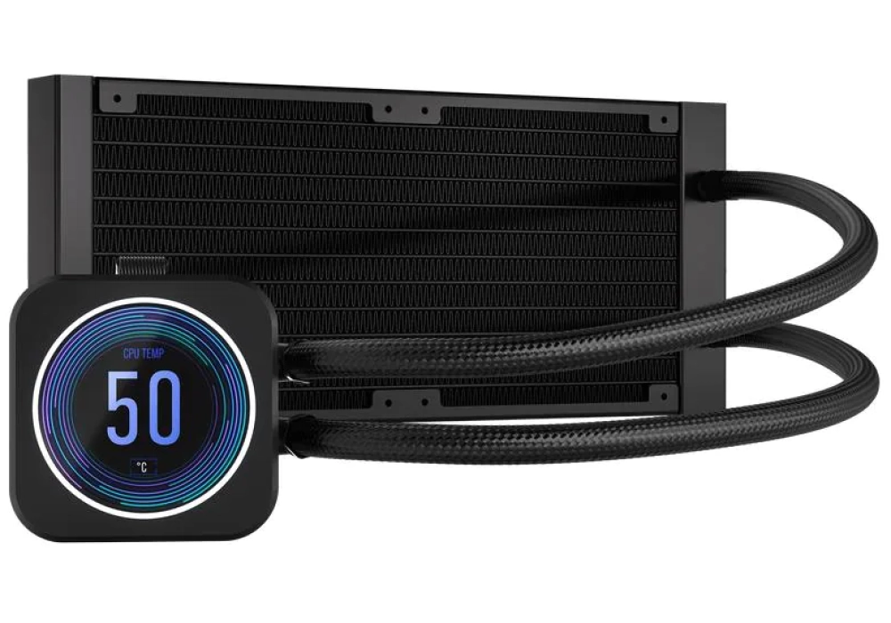 Corsair iCUE H100i Elite LCD XT (Noir)