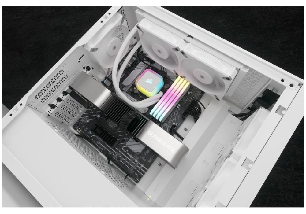 Corsair iCUE H100i RGB ELITE Blanc