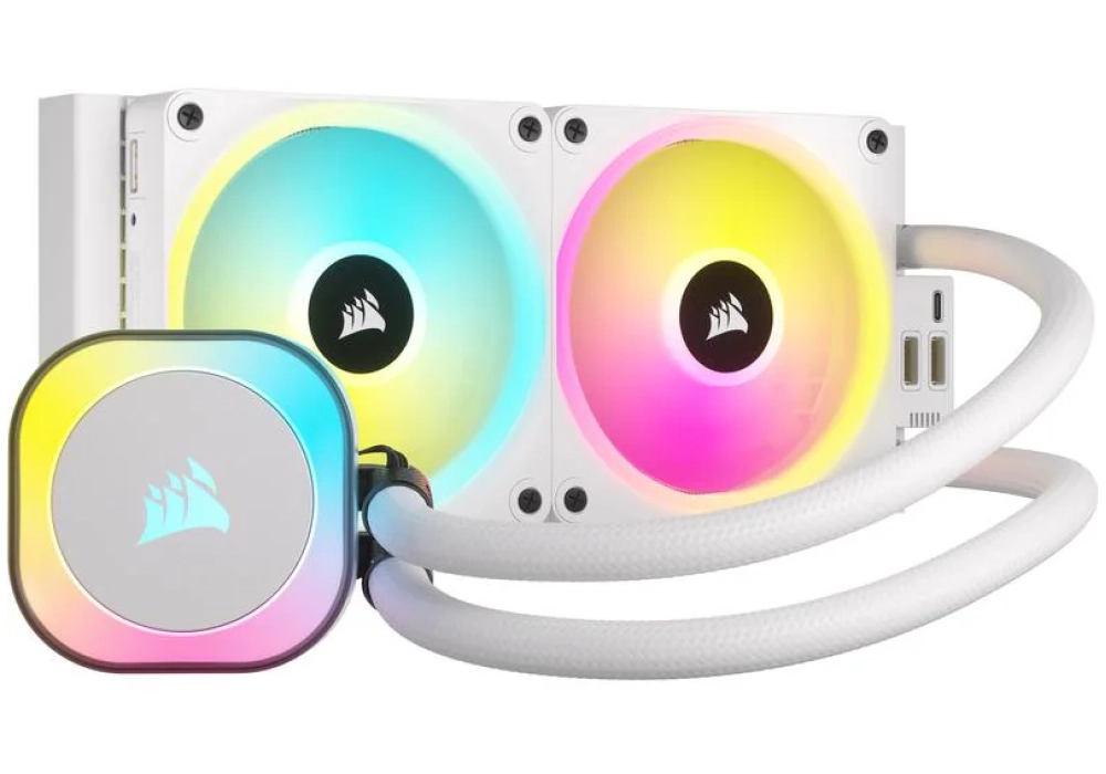 Corsair iCUE LINK H100i RGB Blanc