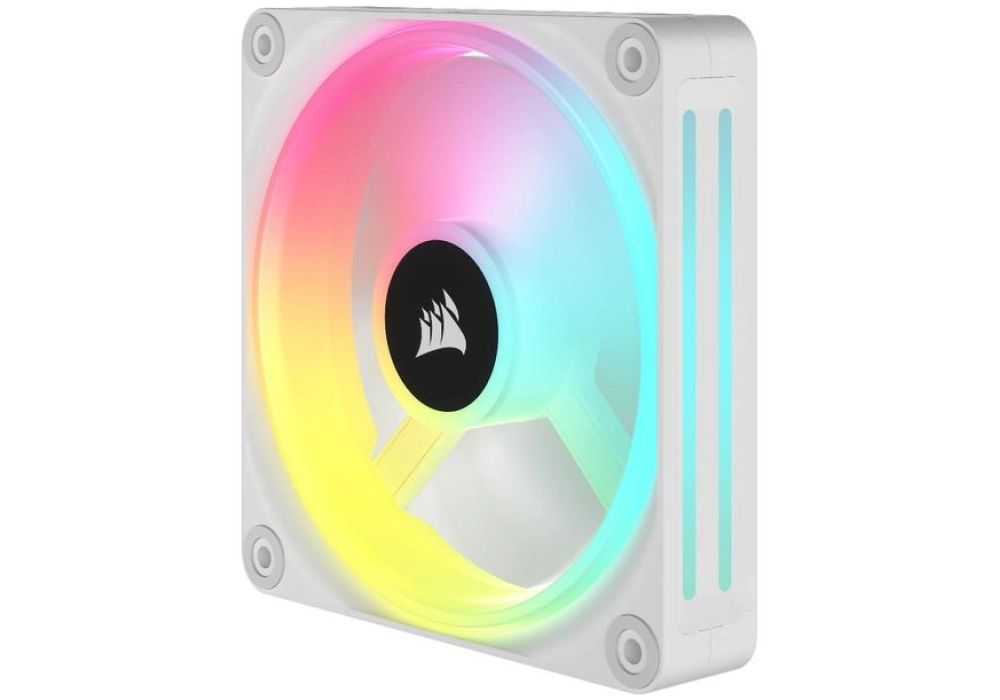 Corsair iCUE QX120 RGB Expansion Kit Blanc