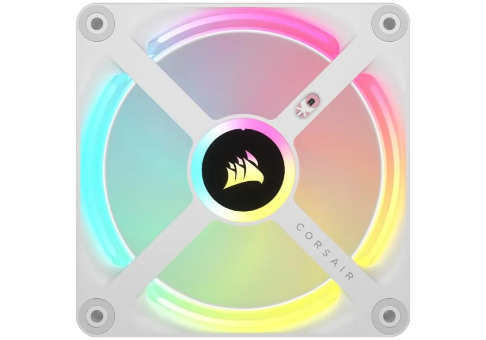 Corsair iCUE QX120 RGB Expansion Kit Blanc