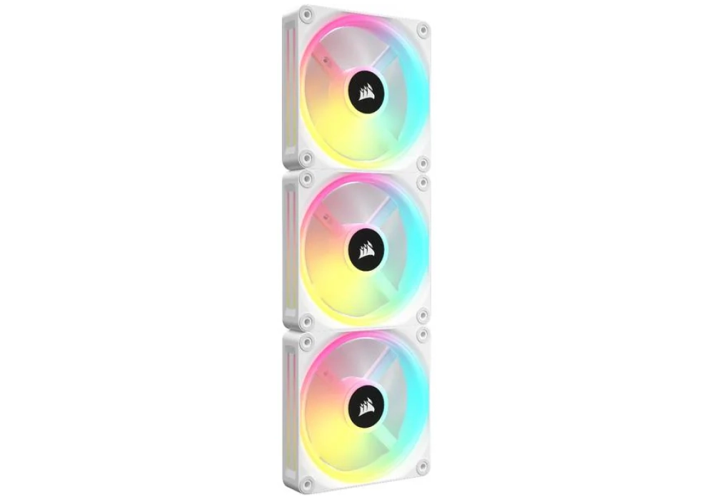 Corsair iCUE QX120 RGB Starter Kit Blanc