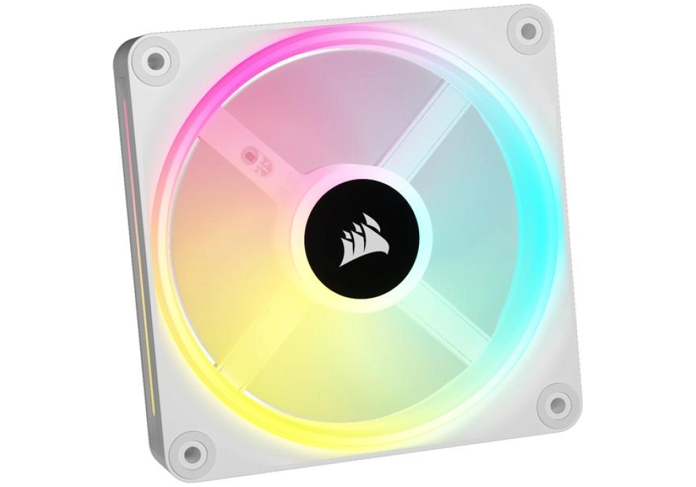 Corsair iCUE QX120 RGB Starter Kit Blanc