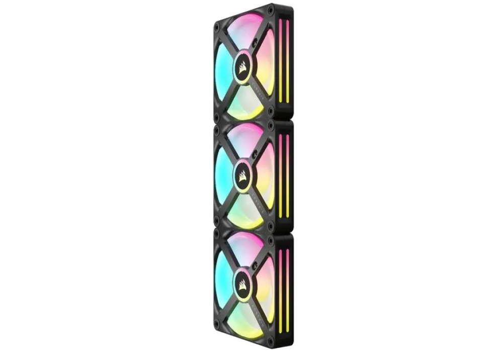 Corsair iCUE QX120 RGB Starter Kit Noir