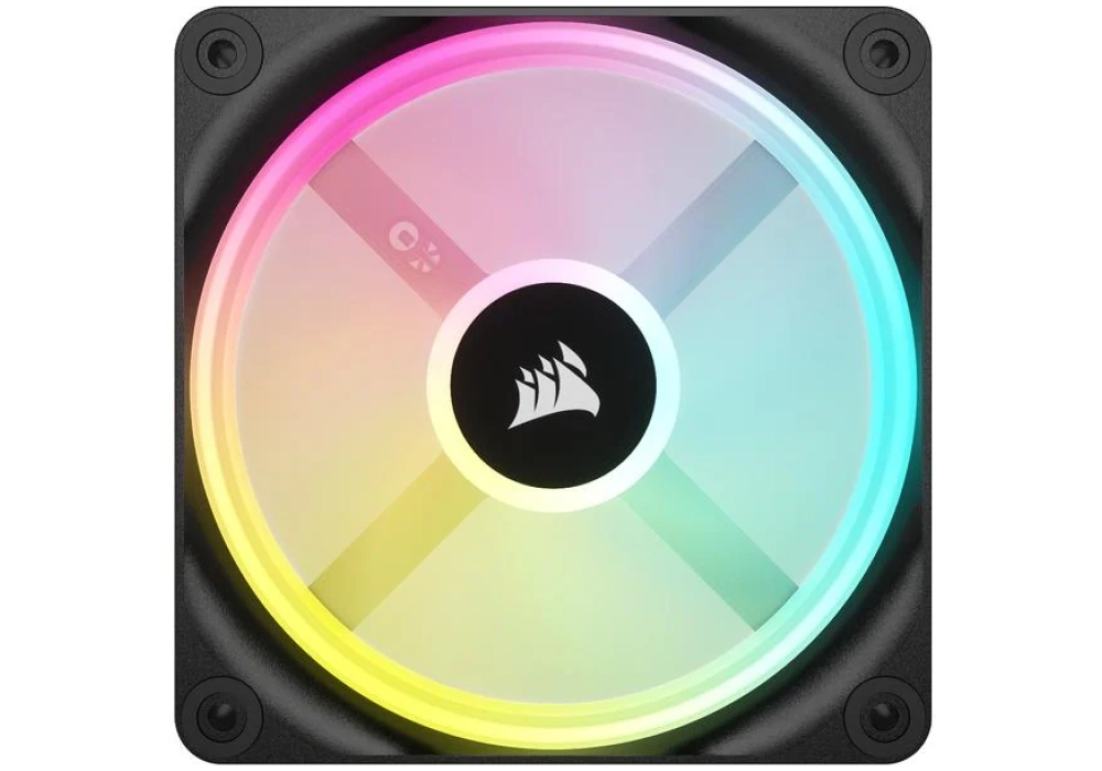 Corsair iCUE QX120 RGB Starter Kit Noir