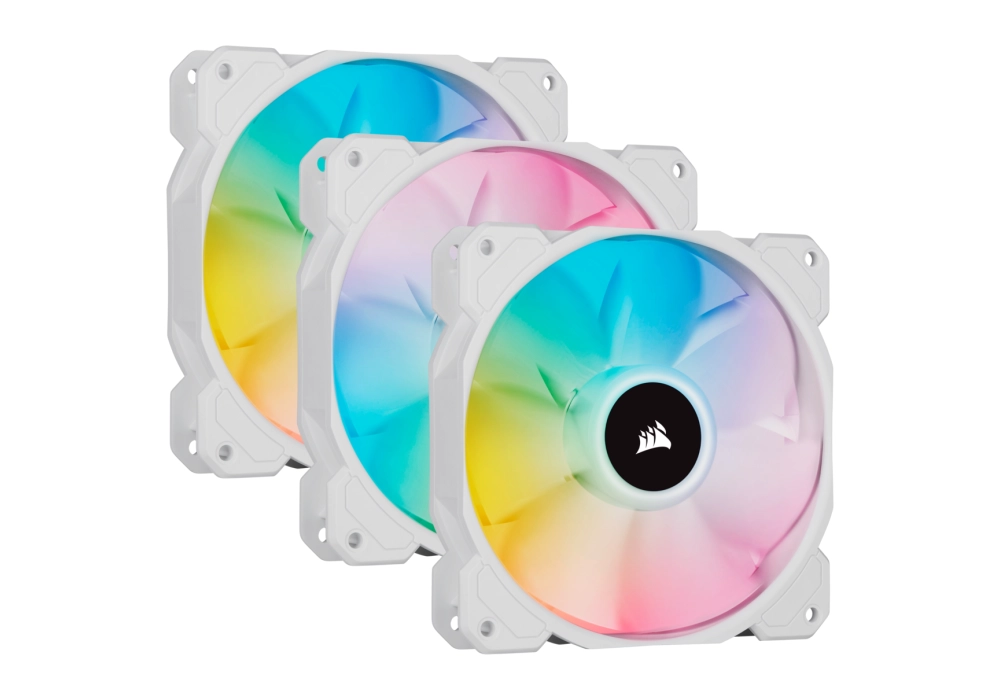 Corsair iCUE SP120 RGB ELITE Performance PWM - Triple Pack (White)