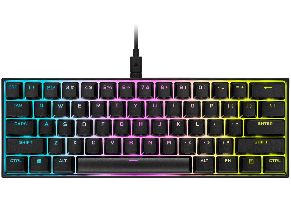 Corsair K65 RGB Mini iCUE Noir