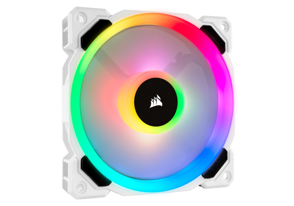 Corsair LL120 White RGB LED Dual Light Loop PWM Fan