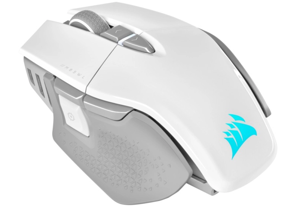 Corsair M65 RGB Ultra Wireless Blanc