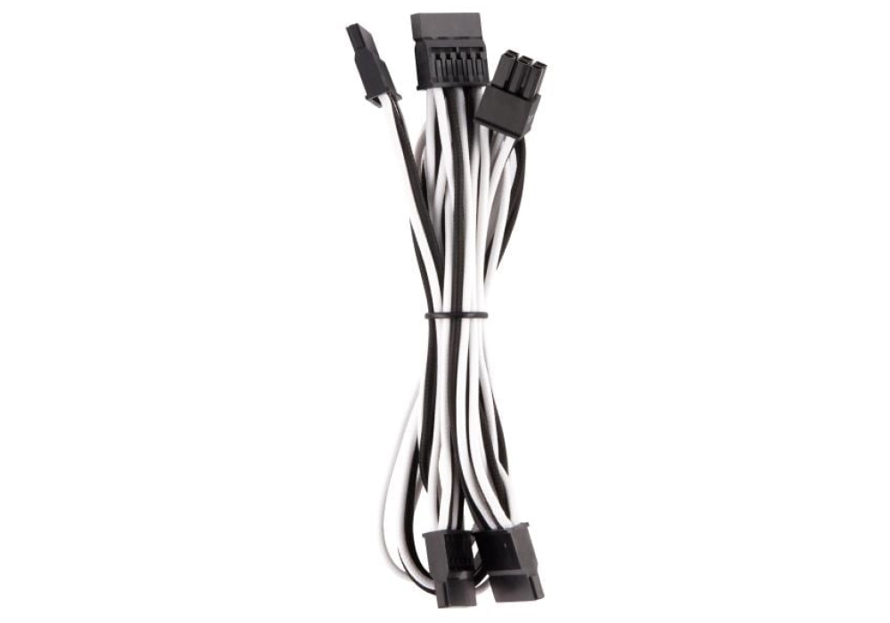 Corsair Premium PSU Cables Pro Kit Type 4 Gen 4 (Noir/Blanc)