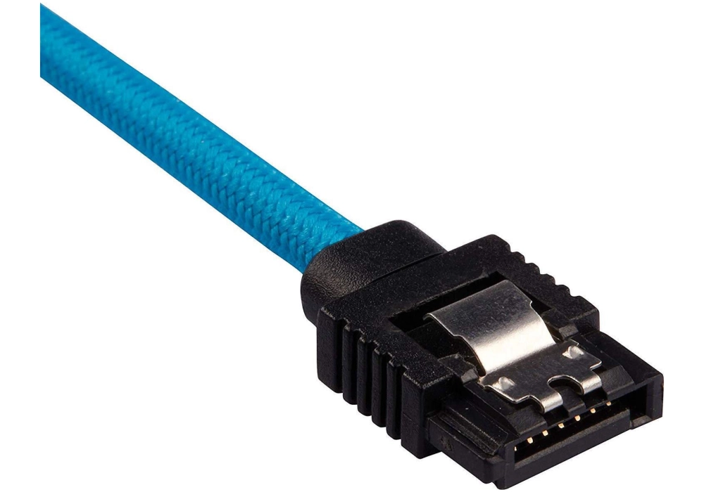 Corsair SATA3 Premium Cable Set - 60 cm Straight (Blue)