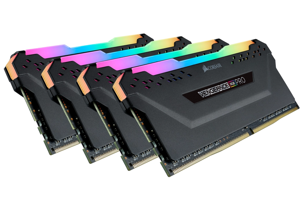 Corsair Vengeance RGB Pro DDR4-3200 - 32 GB kit (Black) - (4x8GB)