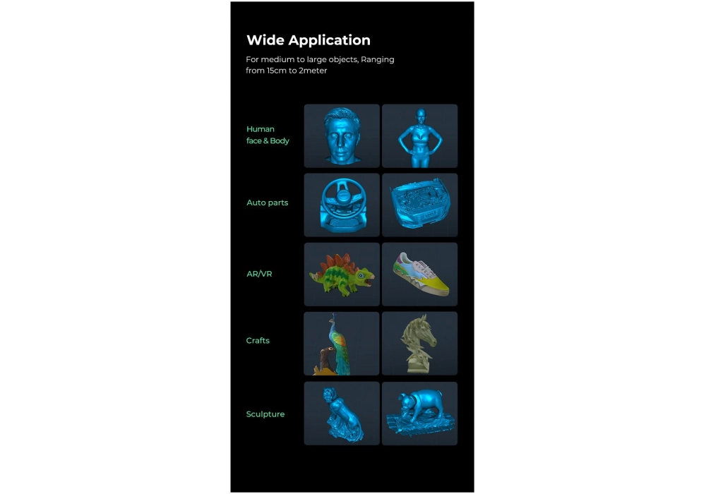 Creality Scanner 3D CR-Scan Ferret Pro, WiFi