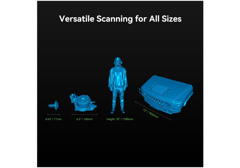 Creality Scanner 3D CR-Scan Raptor