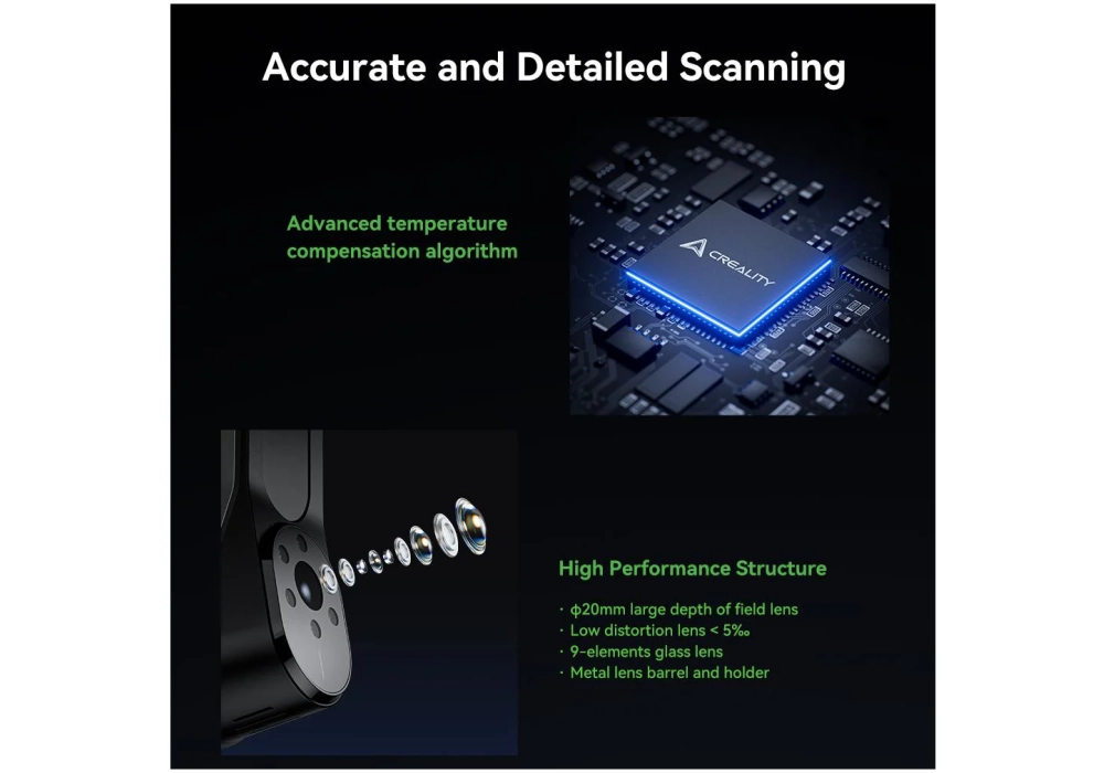 Creality Scanner 3D CR-Scan Raptor