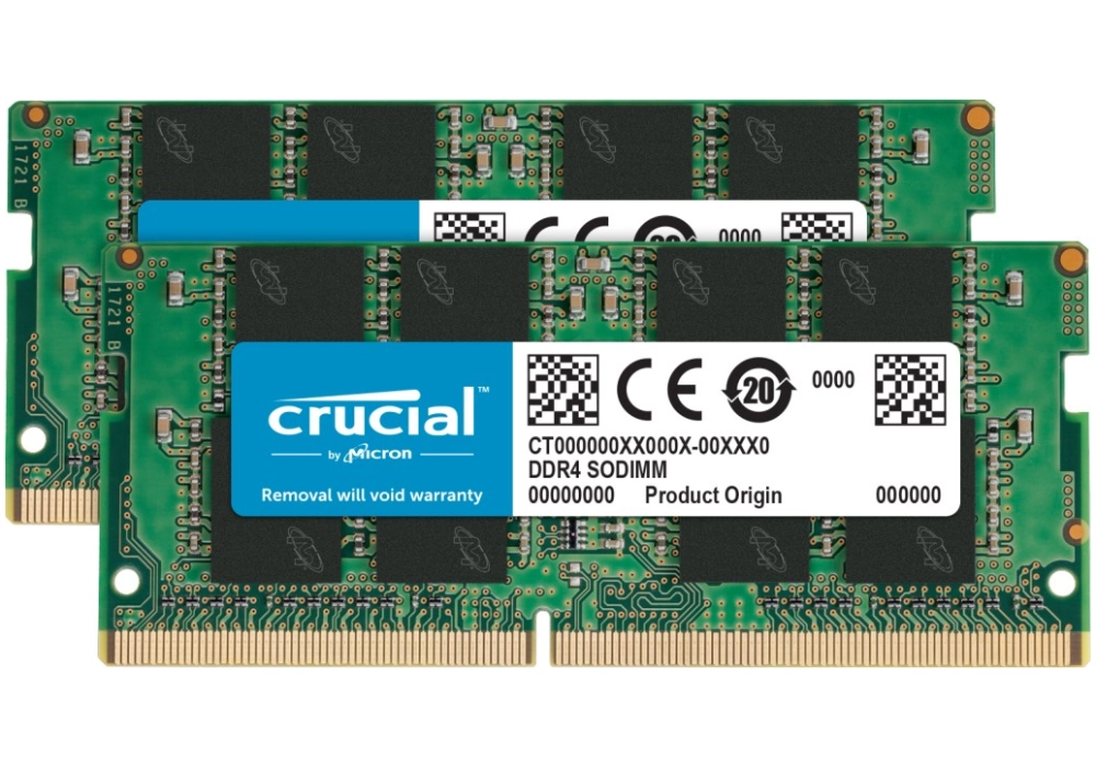 Crucial SODIMM DDR4-3200 - 16 GB Kit (2x 8 GB)