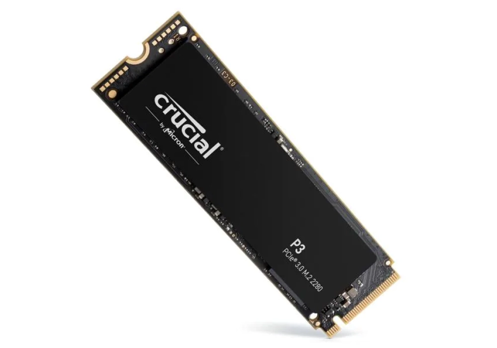 Crucial SSD P3 M.2 2280 NVMe - 1 TB