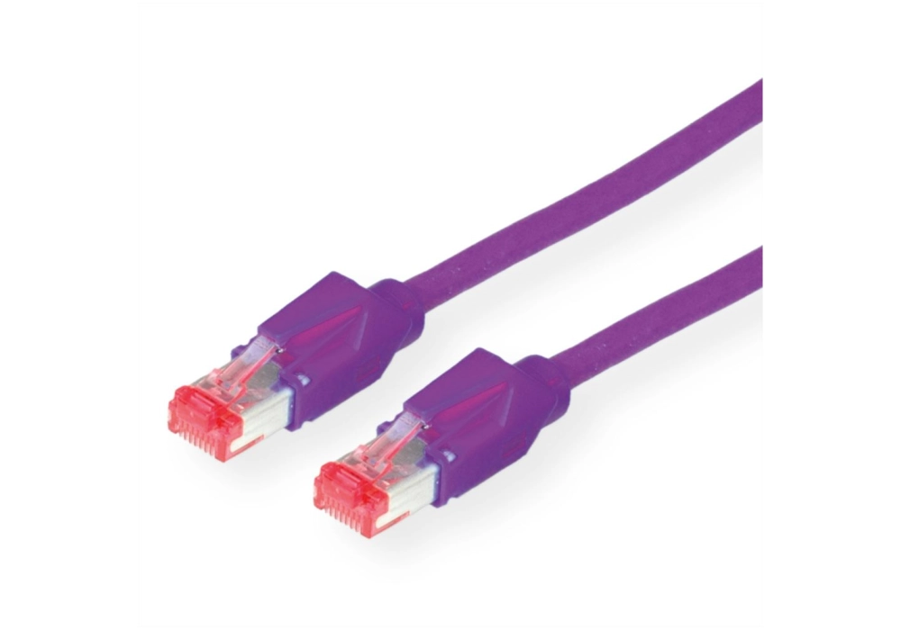 Dätwyler Cable RJ45 Cat 6 S/FTP (Violet) - 15.0 m