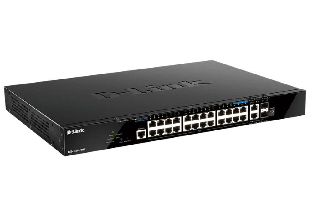 D-Link Commutateur PoE+ DGS-1520-28MP/E 28 ports