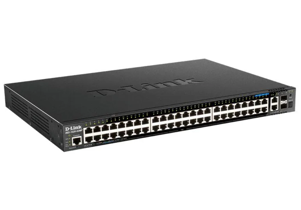 D-Link Commutateur PoE+ DGS-1520-52MP/E 52 ports