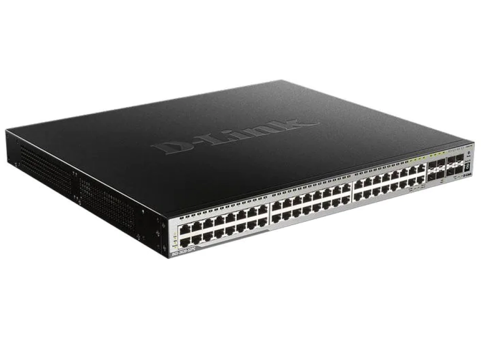 D-Link Commutateur PoE+ DGS-3630-52PC/SI/E 52 ports