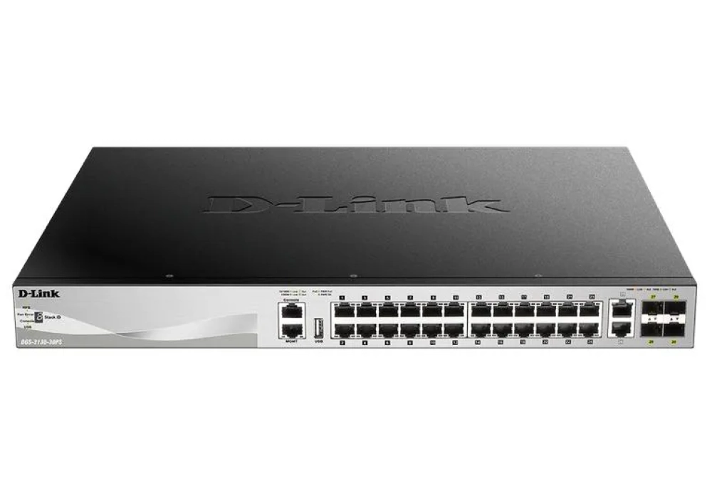 D-Link Commutateur PoE DGS-3130-30PS 30 ports